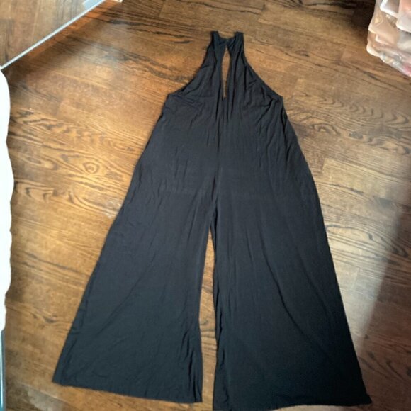 Unbranded Black Roomy BOHO style Jumpsuit size Large/xlarge - Picture 2 of 5
